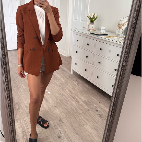 Chocolate brown blazer! - Picture 1 of 4